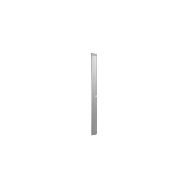 Metpar Corp Steel Pilaster with Shoe - 5"W x 82"H (Gray) 1405GD / 14990 / 15683 - main